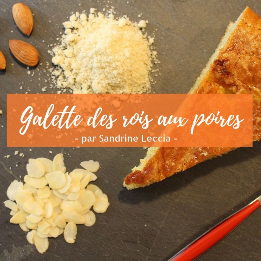 Galette des rois aux poires